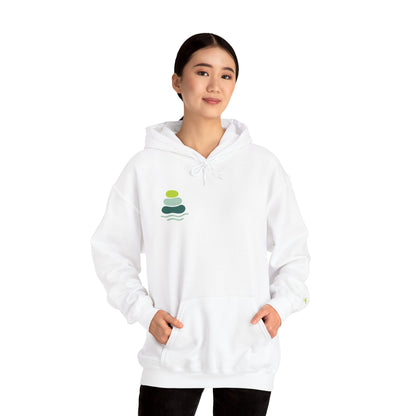 Nature-Inspired Unisex Hooded Sweatshirt, Comfortable Pullover, Casual Clothing, Eco-Friendly Gift, Chill Vibe Hoodie, Relaxing Outfit