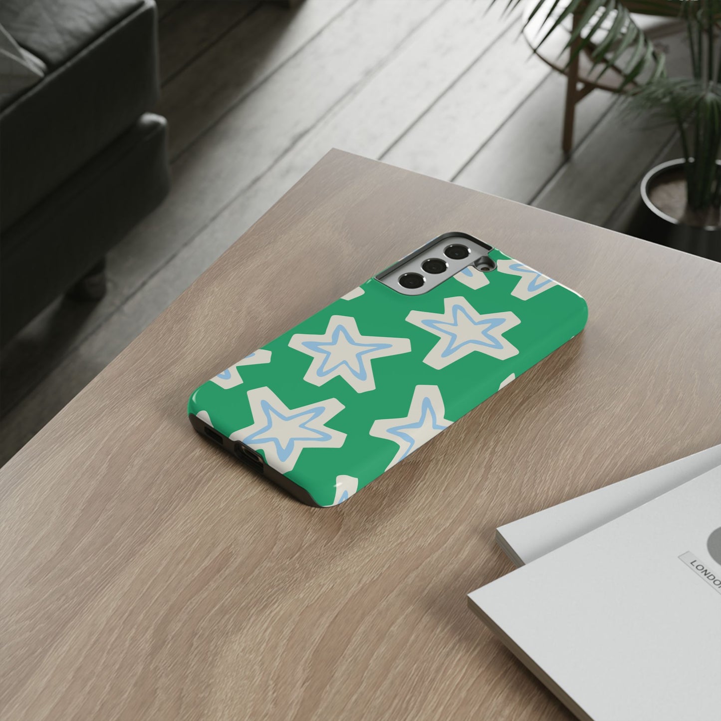 Retro Star Pattern Phone Case | Tough Cases, Colorful Cover for Phones, Phone Accessories, Gift for Her, Trendy Cases