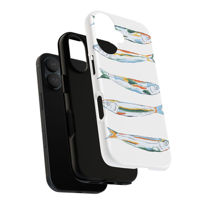 Tough Cases – Artistic Fish Design Phone Case, Unique Gift for Aquatic Lovers, Perfect for Birthdays, Holidays, and Everyday Use, Quirky Cases, Fun Phone Cases