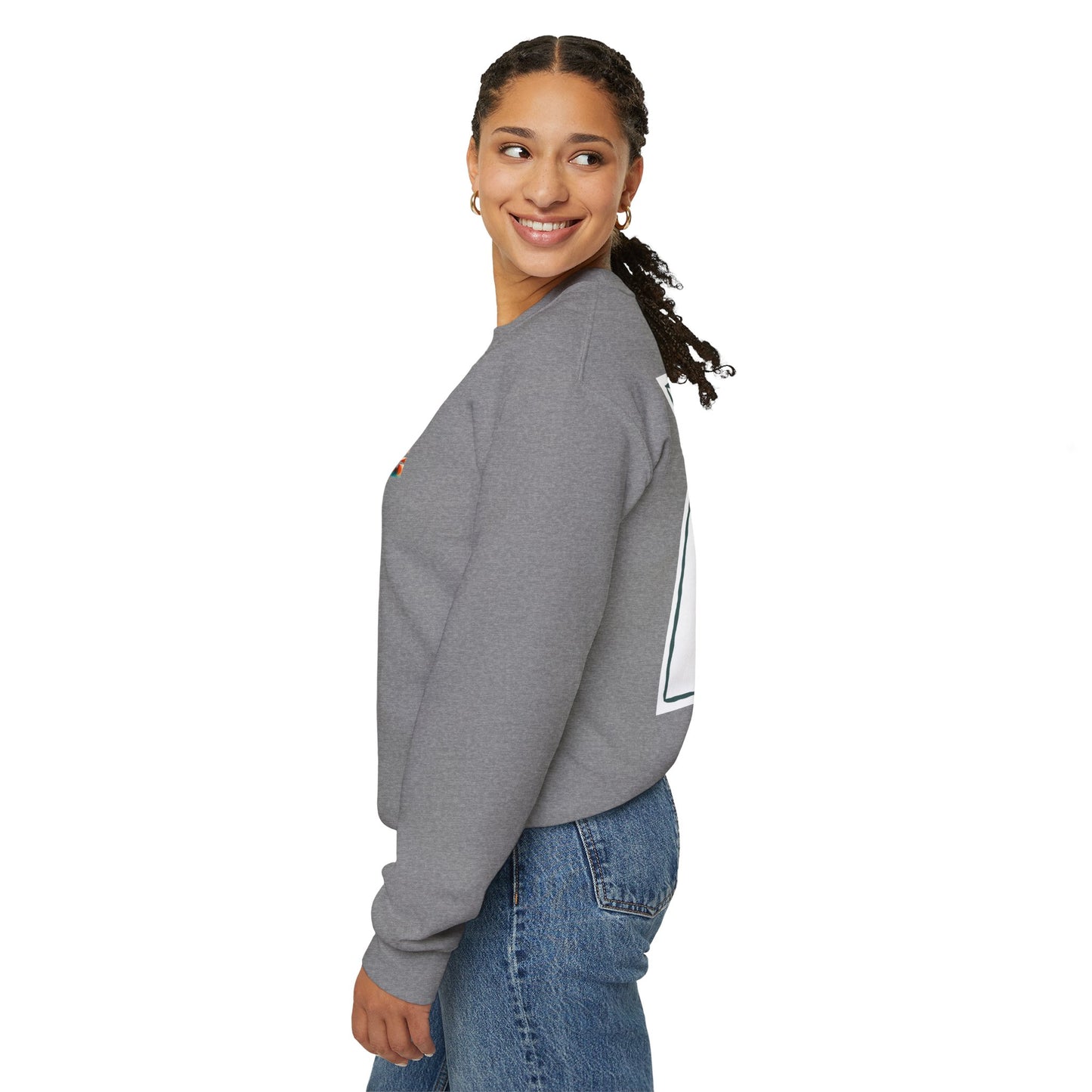 Funky Fish Crewneck Sweatshirt - Zen Frog Cozy & Calm Vibes for All, Perfect Gift for Nature Lovers, Relaxation, and Casual Wear