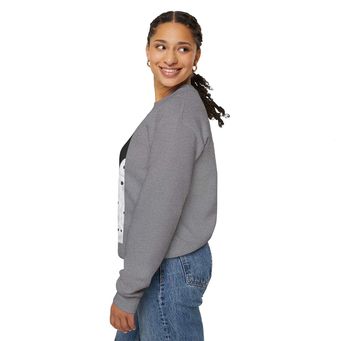 Painted Ghosts Crewneck | Cozy Sweatshirt, Perfect for Halloween, Fall, and Spooky Season