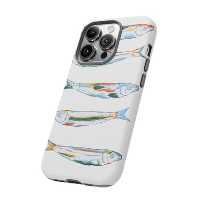 Tough Cases – Artistic Fish Design Phone Case, Unique Gift for Aquatic Lovers, Perfect for Birthdays, Holidays, and Everyday Use, Quirky Cases, Fun Phone Cases