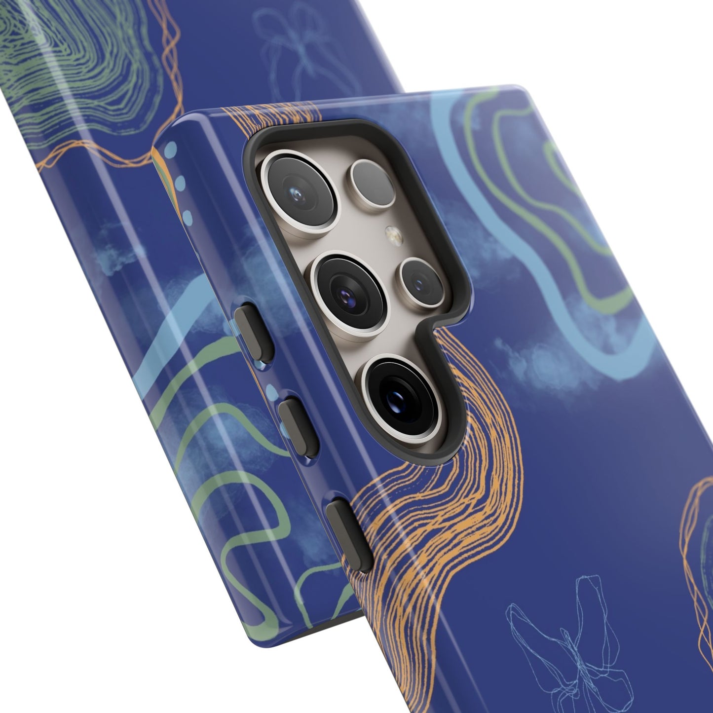 Artistic Phone Case, Abstract Phone Cover, Gift for Her, Modern Design, Boho Phone Case, Unique Phone Accessories