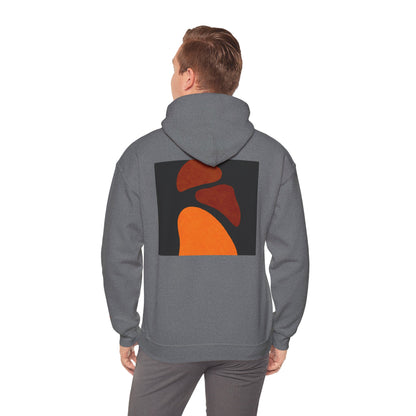 Artistic Unisex Hooded Sweatshirt - Cozy Streetwear, Casual Outfit, Perfect Gift, Fall Fashion, Graphic Hoodie