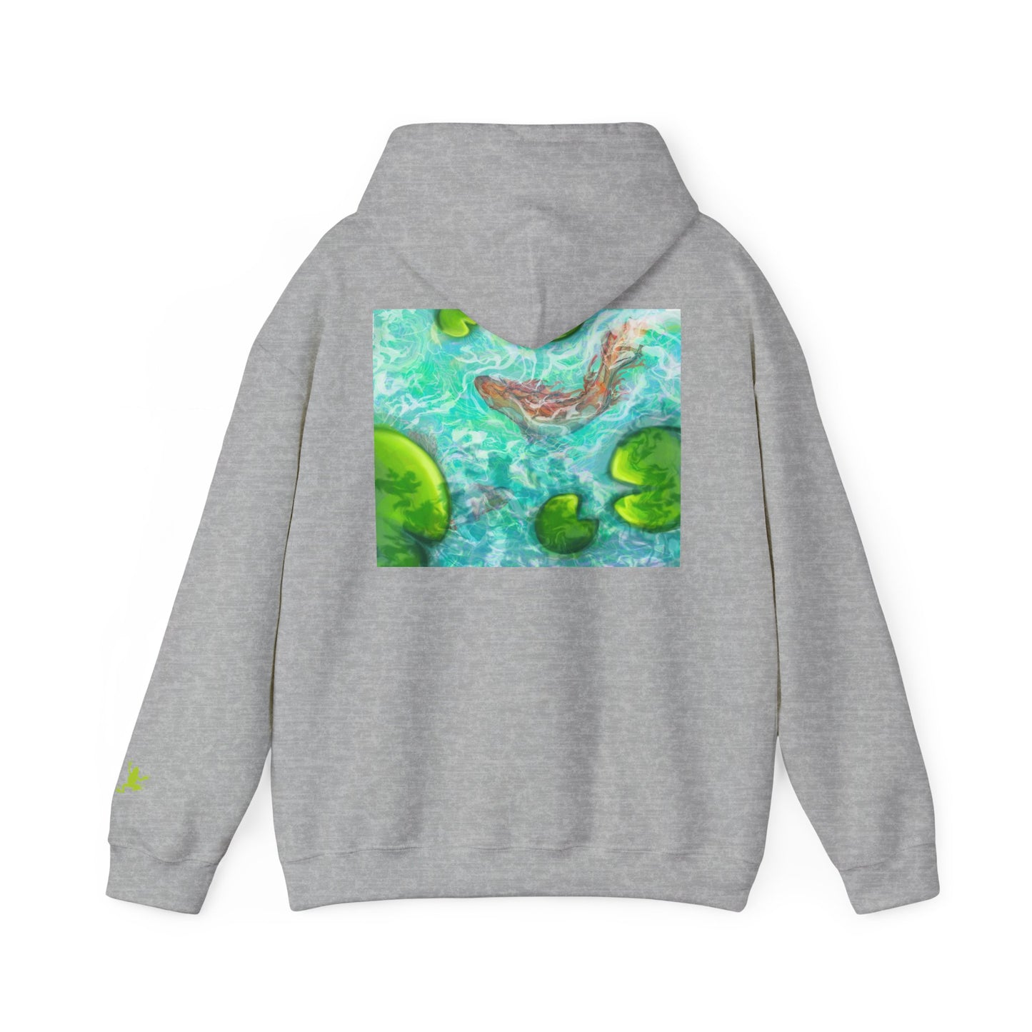 Nature-Inspired Unisex Hooded Sweatshirt, Comfortable Pullover, Casual Clothing, Eco-Friendly Gift, Chill Vibe Hoodie, Relaxing Outfit