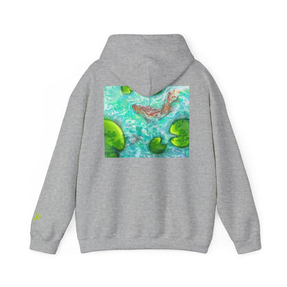 Nature-Inspired Unisex Hooded Sweatshirt, Comfortable Pullover, Casual Clothing, Eco-Friendly Gift, Chill Vibe Hoodie, Relaxing Outfit