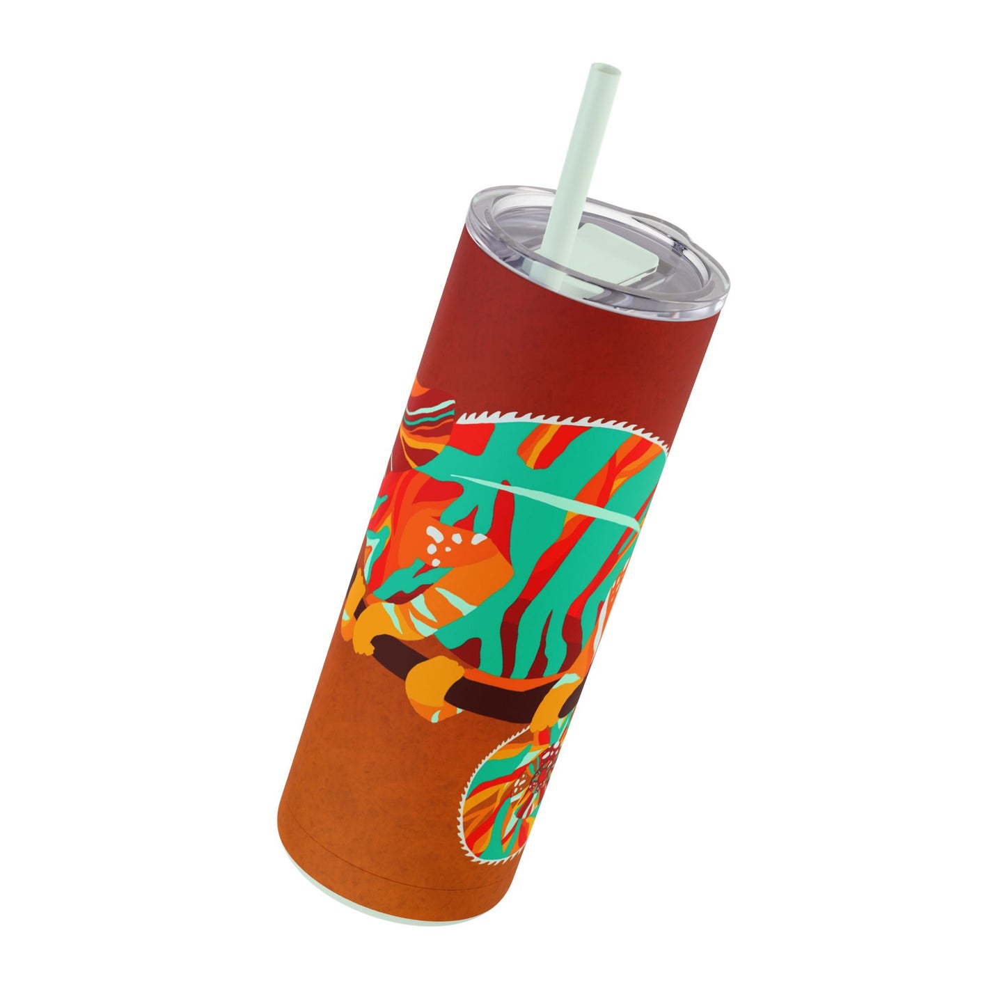 Colorful Animal Print Tumbler, 20oz, Eco-Friendly Travel Mug, Unique Gift for Wildlife Lovers, Party or Everyday Use, Stylish Drinkware