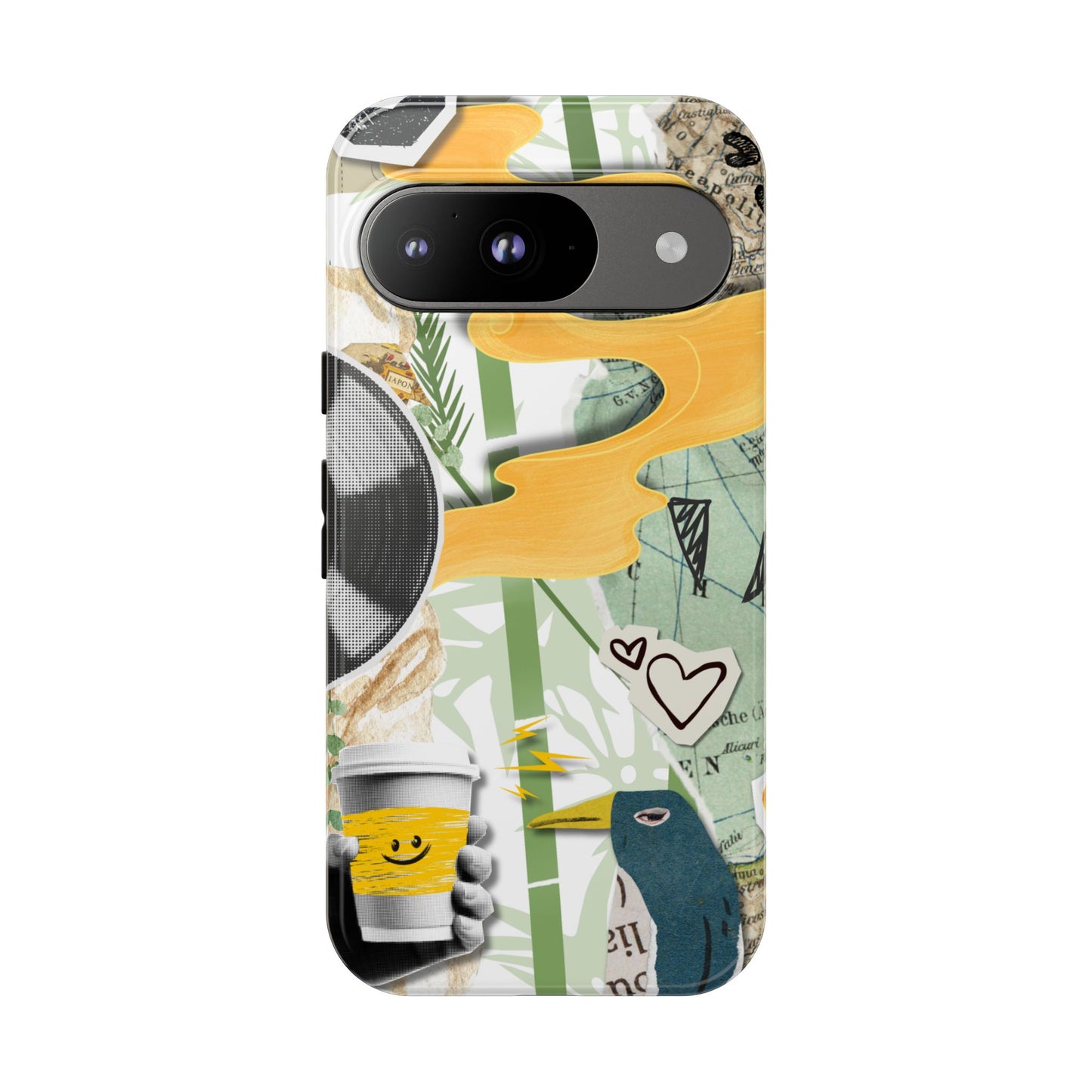 Artistic Phone Case, Unique Cell Phone Cover, Trendy Gifts for Music Lovers, Eco-Friendly Phone Accessory, Stylish Tech Gifts, Cool Cases, Unique Phone Cases