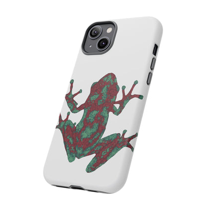 Frog Phone Case, Tough Cases, Eco-Friendly Phone Accessories, Unique Gifts for Nature Lovers, Cute Frog Design