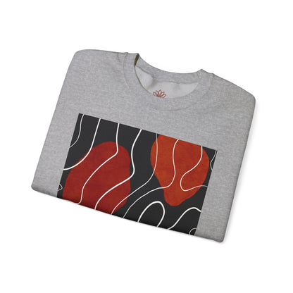Abstract Modern Crewneck Sweatshirt, Cozy Casual Wear, Gift for Art Lovers, Stylish Layering, Perfect for Fall/Winter, Unique Graphic [...]