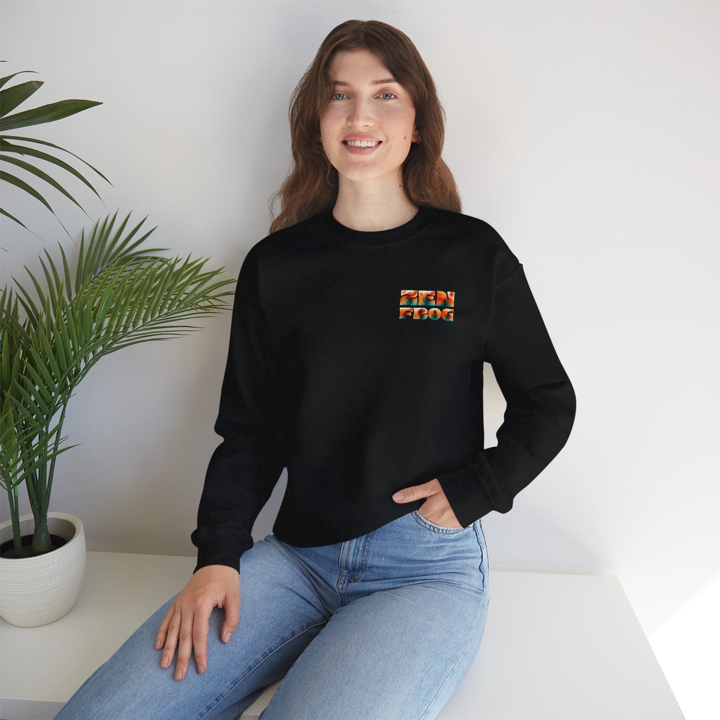 Funky Snake Unisex Crewneck Sweatshirt, Cozy Apparel, Unique Gift, Snake Art, Relaxed Style, Perfect for Casual Outings