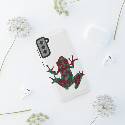 Frog Phone Case, Tough Cases, Eco-Friendly Phone Accessories, Unique Gifts for Nature Lovers, Cute Frog Design
