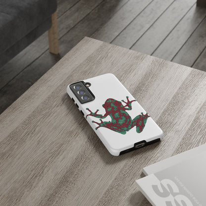 Frog Phone Case, Tough Cases, Eco-Friendly Phone Accessories, Unique Gifts for Nature Lovers, Cute Frog Design
