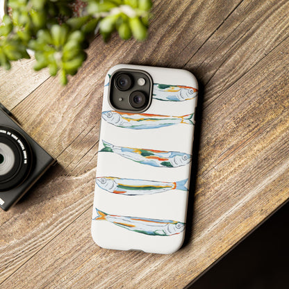 Tough Cases – Artistic Fish Design Phone Case, Unique Gift for Aquatic Lovers, Perfect for Birthdays, Holidays, and Everyday Use, Quirky Cases, Fun Phone Cases