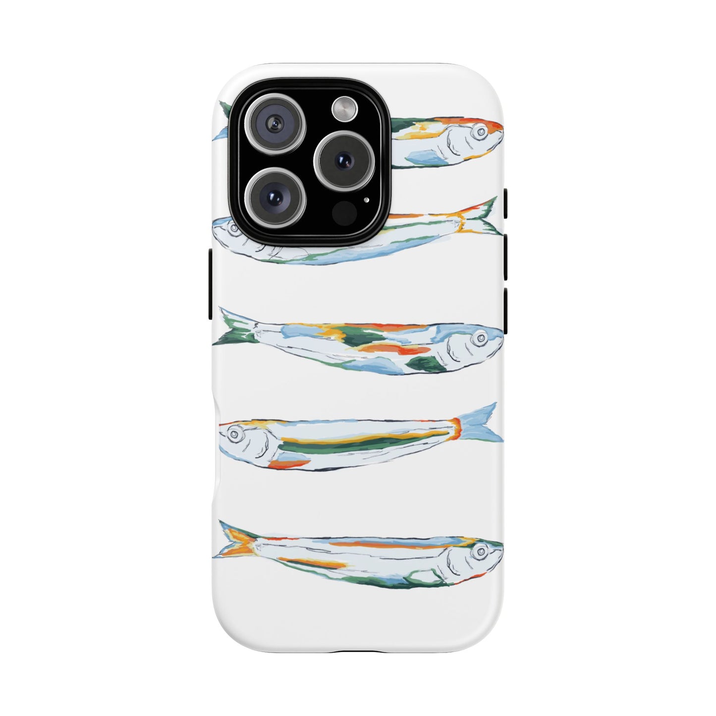 Tough Cases – Artistic Fish Design Phone Case, Unique Gift for Aquatic Lovers, Perfect for Birthdays, Holidays, and Everyday Use, Quirky Cases, Fun Phone Cases