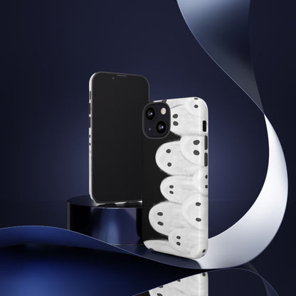 Painted Ghosts Phone Case | Ghostly Tough Phone Case for Spooky Style, Halloween Gift, Phone Cover, Ghost Theme, Unique Accessory, Spooky Season, Viral Painted Ghosts Inspired Design
