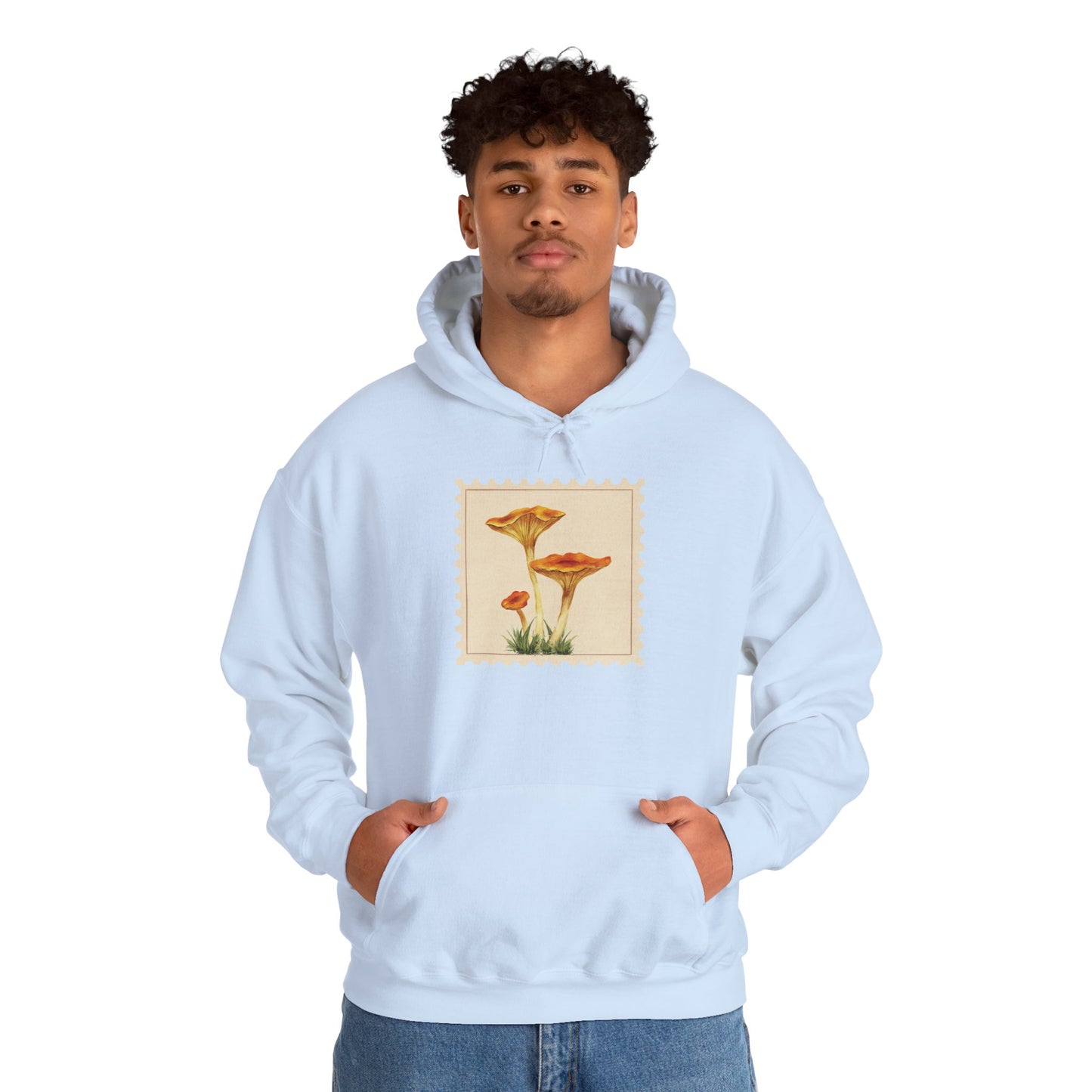 Botanical Print Hoodie, Cozy Sweatshirt, Nature Lover Gift, Comfortable Casual Wear, Fall Fashion, Unisex Hoodie, Comfy Mushroom Hoodie, Nature Vibes, Perfect for Fall