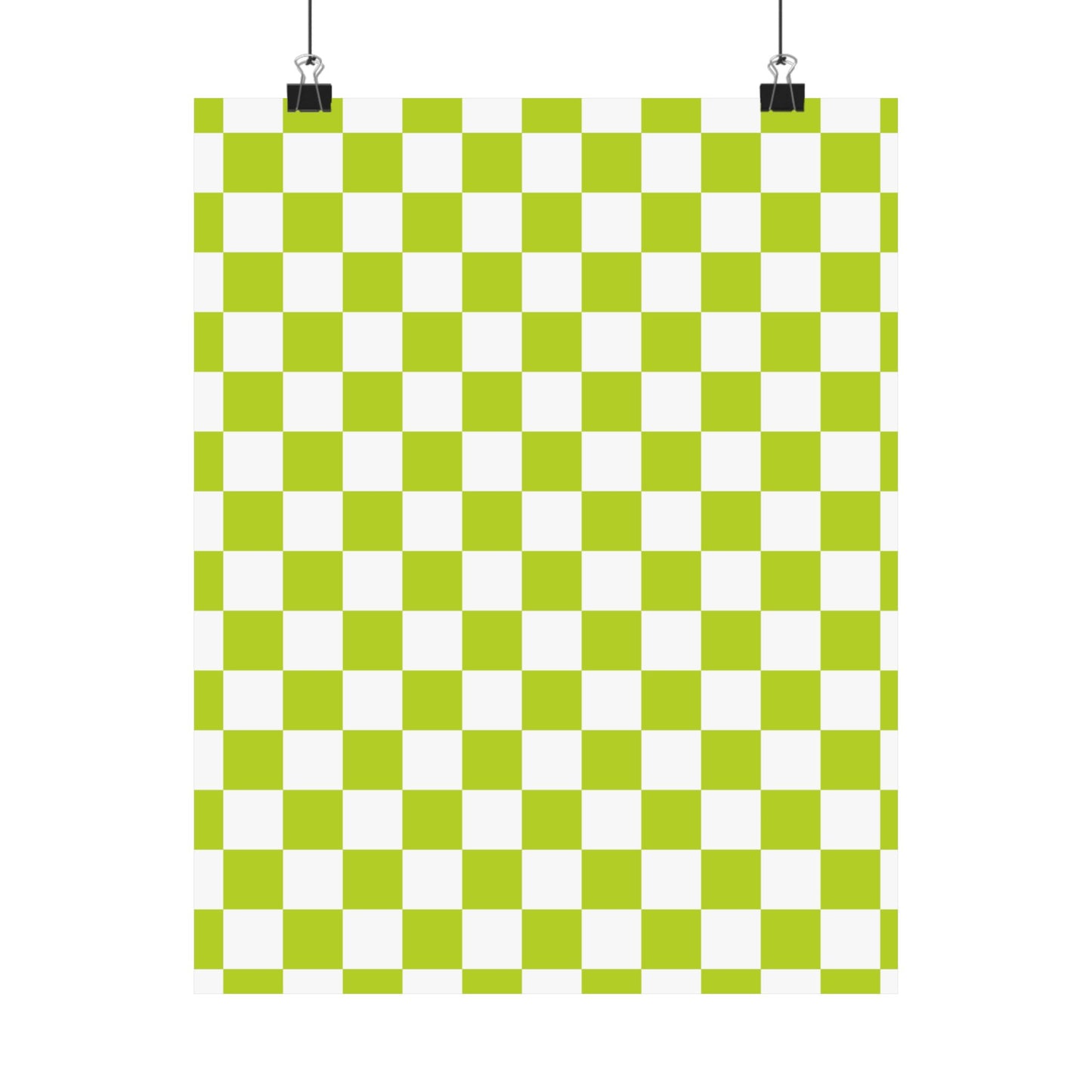 Green Checkerboard Wall Art Prints, Modern Home Decor, Minimalist Room Styling, Artistic Gifts for Any Occasion, Chic Decorative Posters