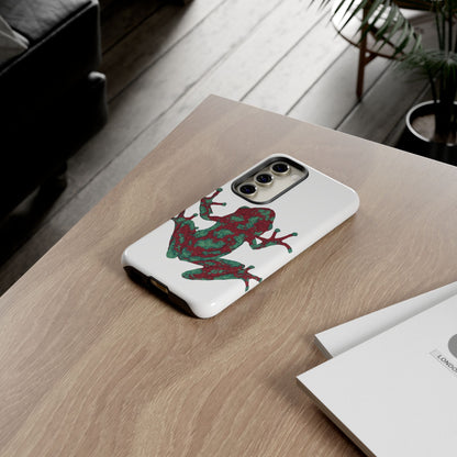Frog Phone Case, Tough Cases, Eco-Friendly Phone Accessories, Unique Gifts for Nature Lovers, Cute Frog Design