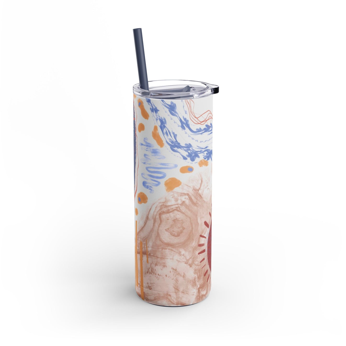Artistic Skinny Tumbler | Unique 20oz Travel Mug | Eco-Friendly Hydration | Perfect Gift for Coffee Lovers, Art Enthusiasts, [...]