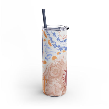 Artistic Skinny Tumbler | Unique 20oz Travel Mug | Eco-Friendly Hydration | Perfect Gift for Coffee Lovers, Art Enthusiasts, [...]