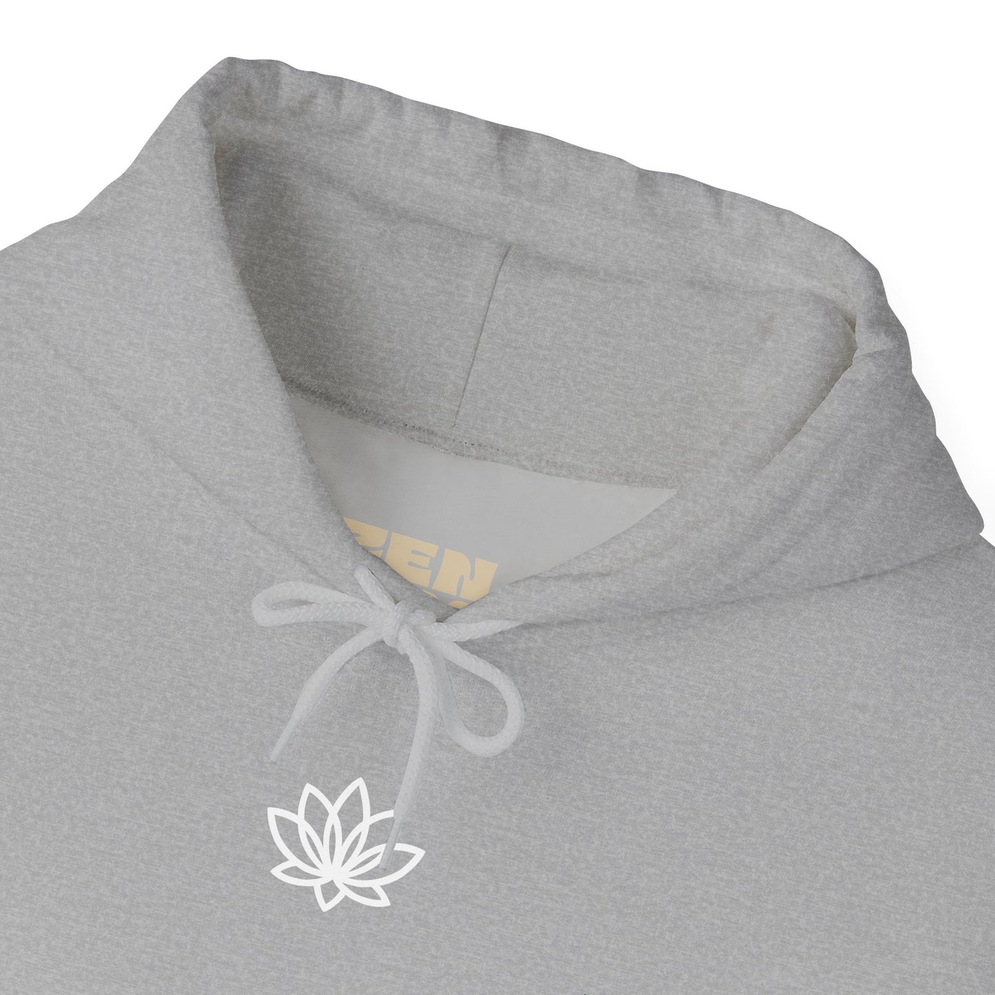 Lotus Flower Unisex Hoodie: Cozy Sweatshirt, Gift for Yoga Lovers, Meditation Apparel, Casual Streetwear, Nature-Inspired Wear, Artsy Collage, Cool Crewnecks