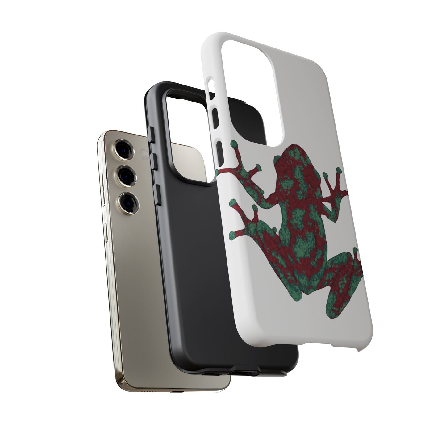 Frog Phone Case, Tough Cases, Eco-Friendly Phone Accessories, Unique Gifts for Nature Lovers, Cute Frog Design