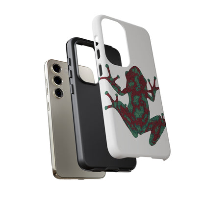 Frog Phone Case, Tough Cases, Eco-Friendly Phone Accessories, Unique Gifts for Nature Lovers, Cute Frog Design
