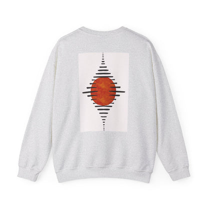 Lotus & Sun Graphic Sweatshirt, Relaxed Fit Crewneck, Perfect Gift for Spring, Cozy Fashion, Unisex Apparel, Gift for Him, Gift for Her, Fall Vibes, Autumn Crewneck