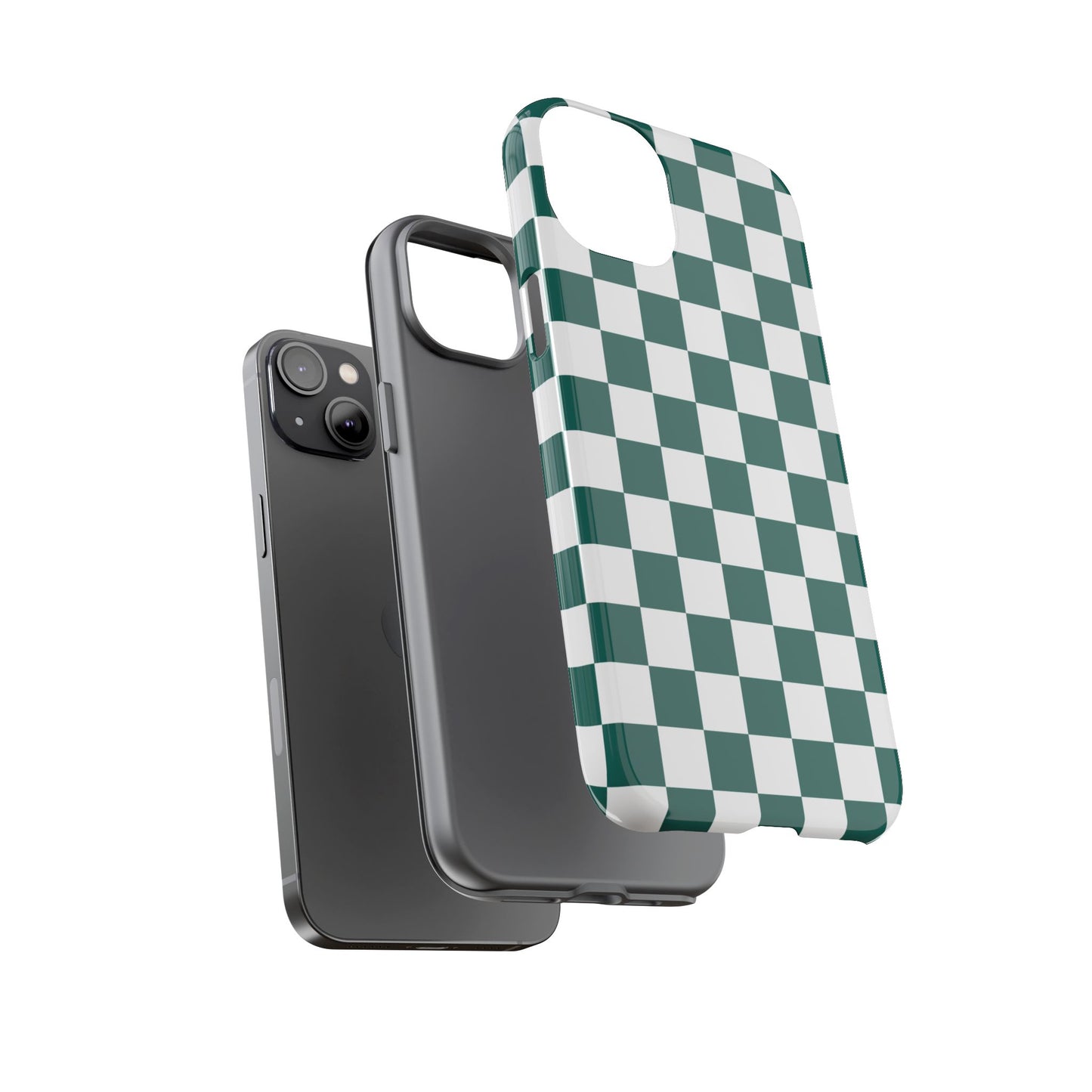 Stylish Checkered Phone Case, Protective Cover, Unique Gift, Trendy Accessory, Customizable Design, Ideal for All Ages
