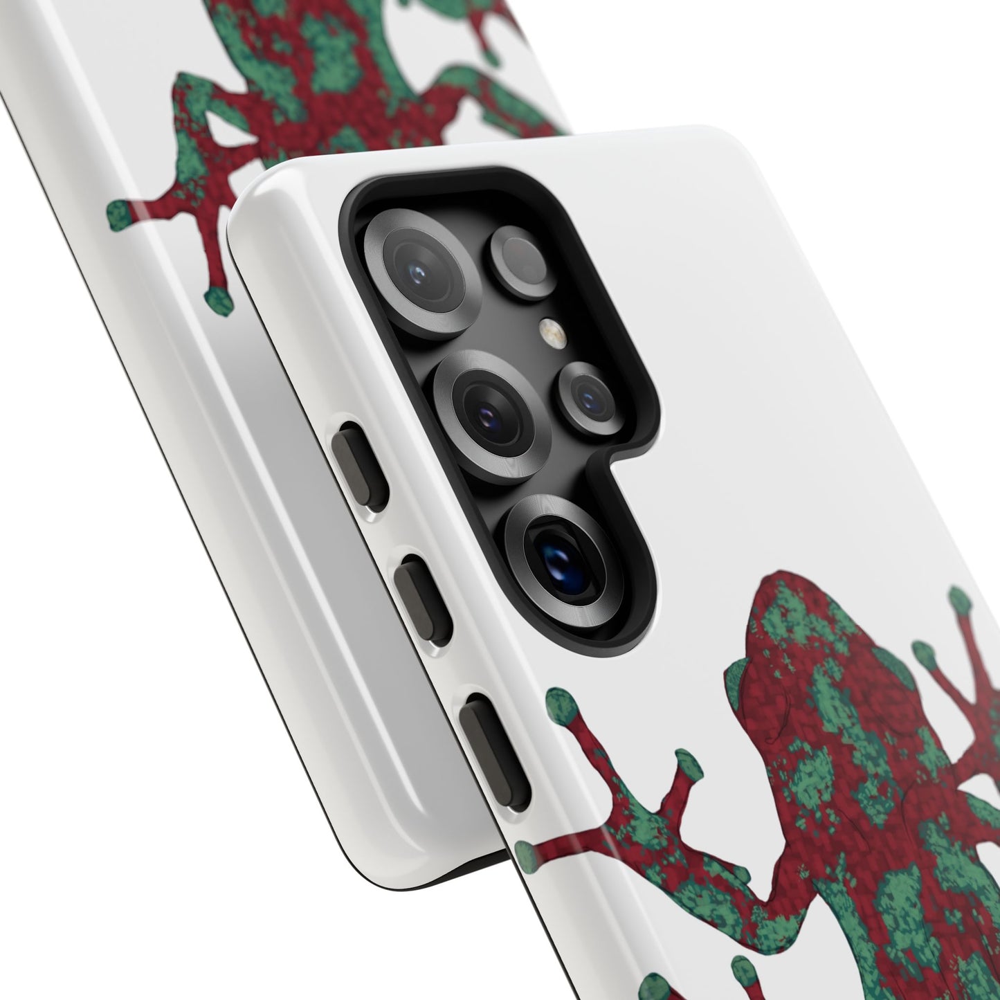 Frog Phone Case, Tough Cases, Eco-Friendly Phone Accessories, Unique Gifts for Nature Lovers, Cute Frog Design