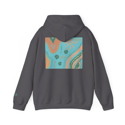 Chic Abstract Art Hoodie for Comfort & Style, Unisex Pullover, Cozy Sweatshirt, Trendy Gift for Art Lovers, Casual Outfit Must-Have