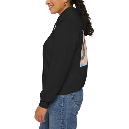 Vibrant Unisex Hoodie with Zen Frog and Snake Design, Cool Gift for Nature Lovers, Casual Wear for All Occasions, Gift for Her, Cool Hoodies