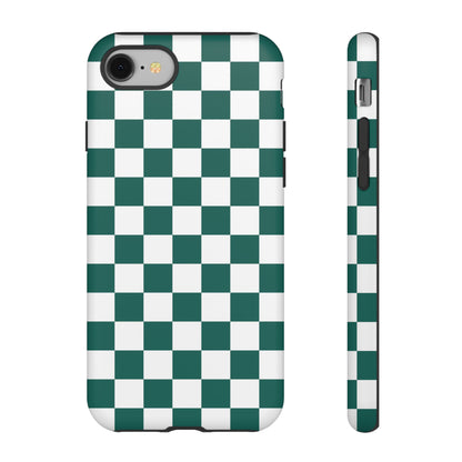 Stylish Checkered Phone Case, Protective Cover, Unique Gift, Trendy Accessory, Customizable Design, Ideal for All Ages