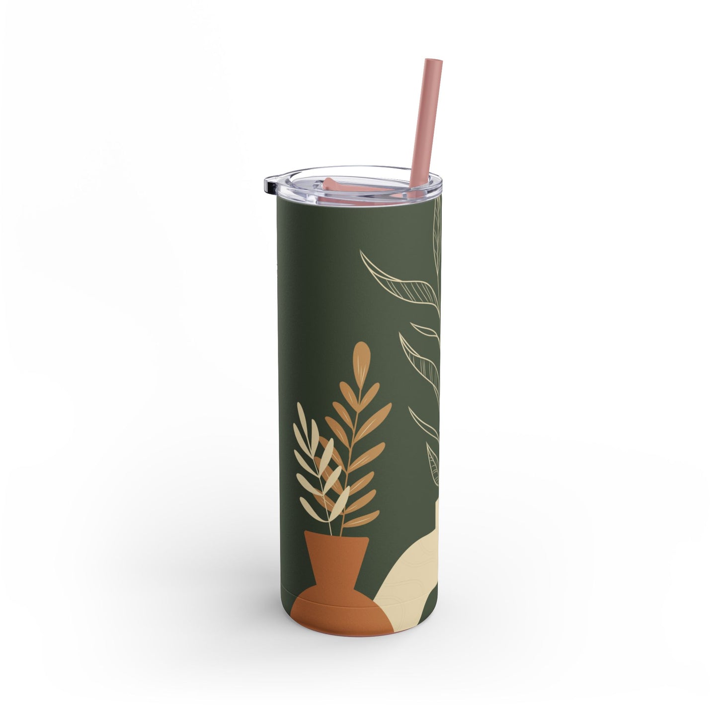 Boho-Inspired Tumbler, Modern Minimalist, Matte, Gift for Her, Mother's Day Gift, Nature Tumbler