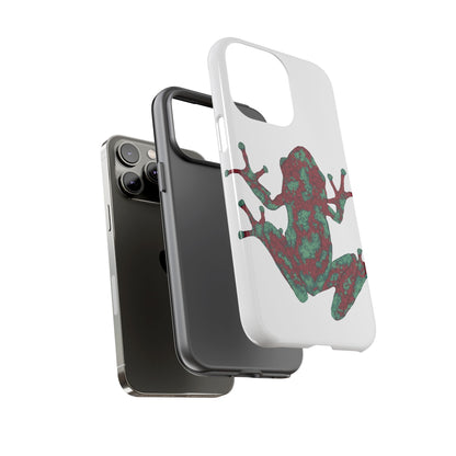 Frog Phone Case, Tough Cases, Eco-Friendly Phone Accessories, Unique Gifts for Nature Lovers, Cute Frog Design