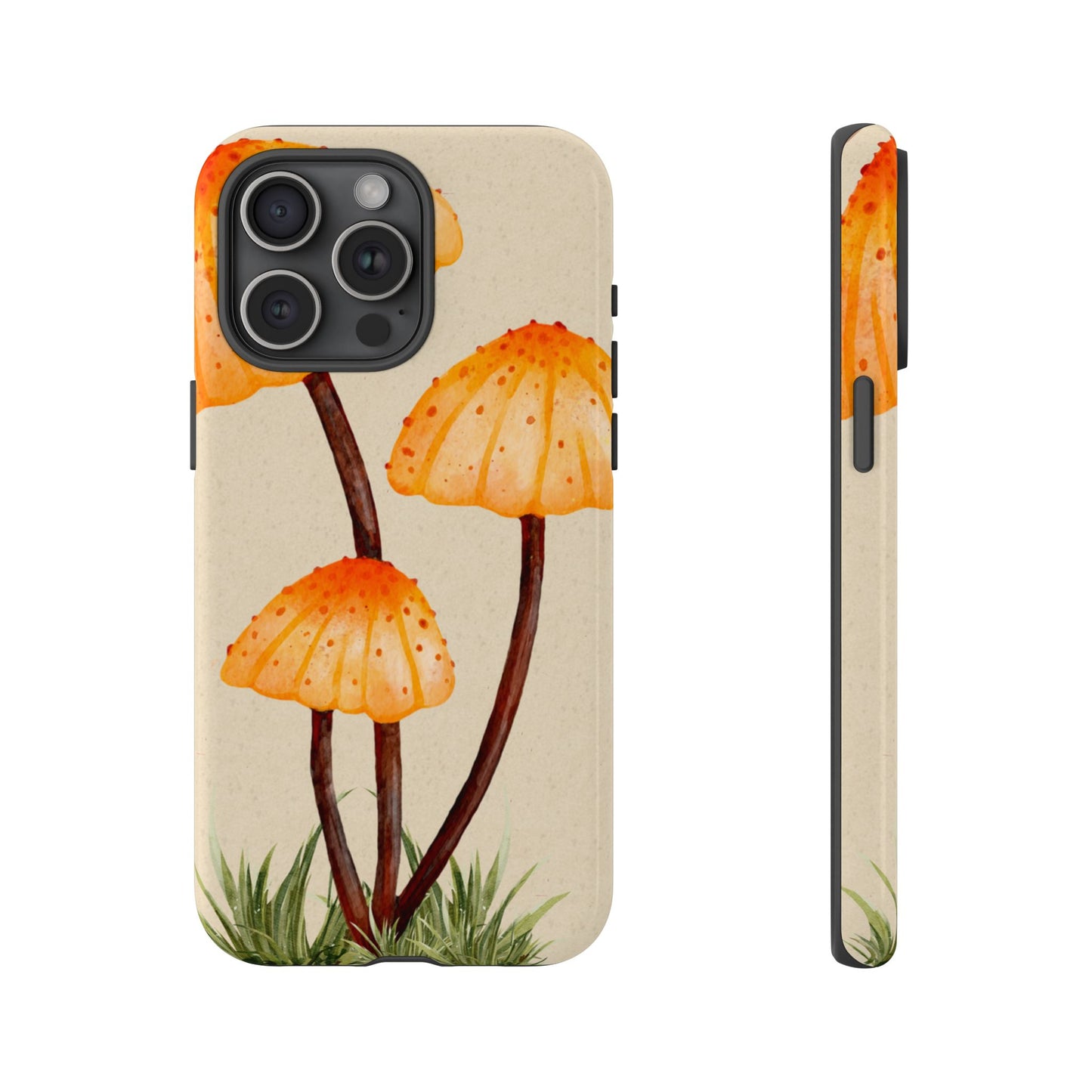 Mushroom Phone Case, Tough Cases for Nature Lovers, Unique Phone Covers, Gifts for Eco Enthusiasts, Fun Protective Cases
