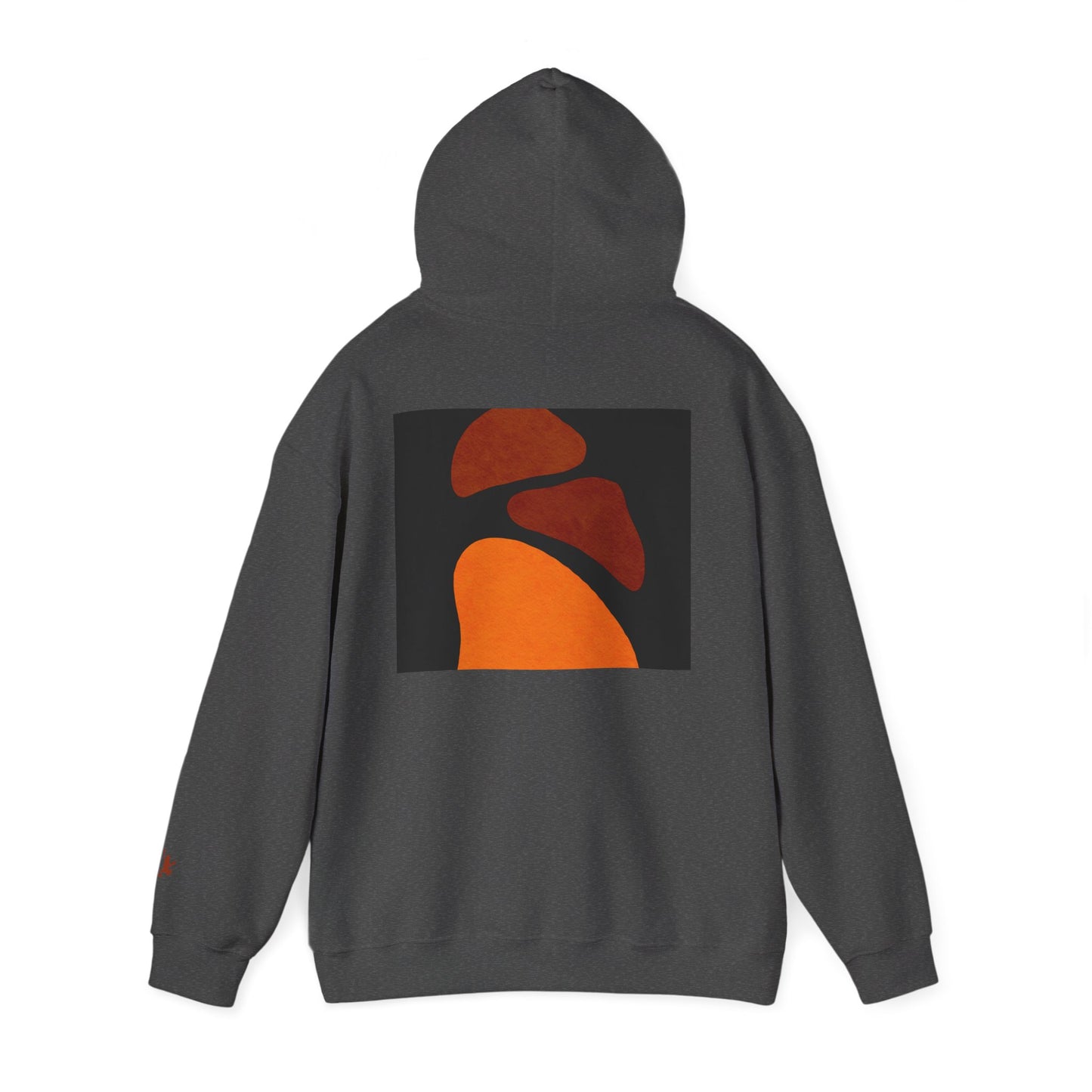 Artistic Unisex Hooded Sweatshirt - Cozy Streetwear, Casual Outfit, Perfect Gift, Fall Fashion, Graphic Hoodie