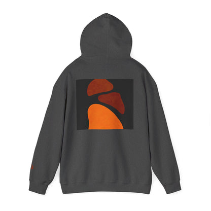Artistic Unisex Hooded Sweatshirt - Cozy Streetwear, Casual Outfit, Perfect Gift, Fall Fashion, Graphic Hoodie