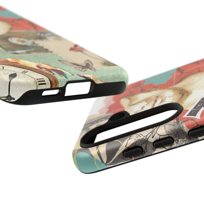Artistic iPhone Case, Tough Cases with Vintage Design, Unique Phone Cover, Gift for Art Lovers, Protective Case for All Occasions, Vintage Collage Art