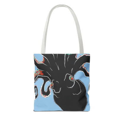 Octopus Tote Bag, Ocean Lover Gift, Reusable Shopping Bag, Beach Accessory, Eco-Friendly Bag, Grocery Tote