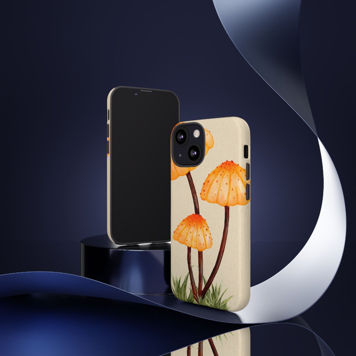 Mushroom Phone Case, Tough Cases for Nature Lovers, Unique Phone Covers, Gifts for Eco Enthusiasts, Fun Protective Cases