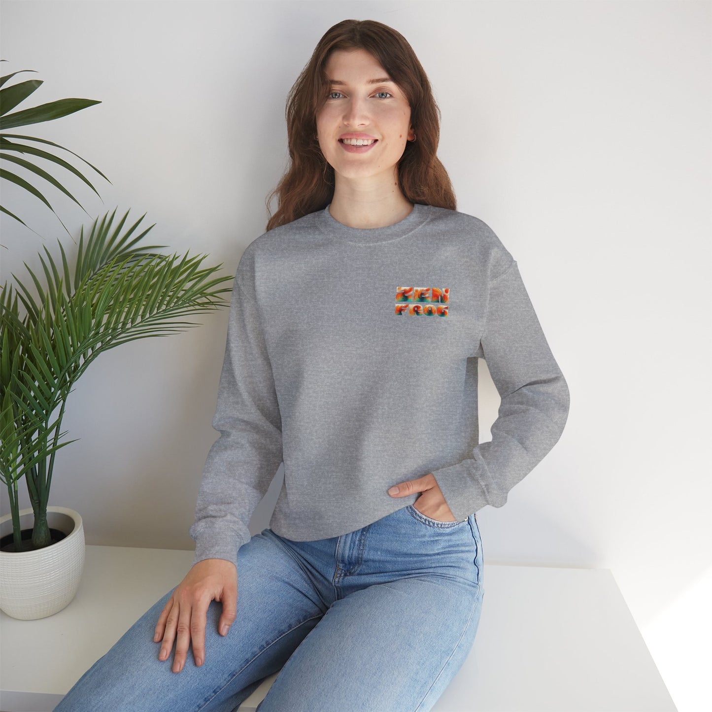 Funky Snake Unisex Crewneck Sweatshirt, Cozy Apparel, Unique Gift, Snake Art, Relaxed Style, Perfect for Casual Outings