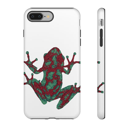Frog Phone Case, Tough Cases, Eco-Friendly Phone Accessories, Unique Gifts for Nature Lovers, Cute Frog Design