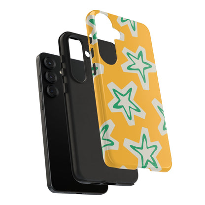 Retro Star Pattern Phone Case | Tough Cases, Colorful Cover for Phones, Phone Accessories, Gift for Her, Trendy Cases