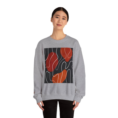 Abstract Modern Crewneck Sweatshirt, Cozy Casual Wear, Gift for Art Lovers, Stylish Layering, Perfect for Fall/Winter, Unique Graphic [...]