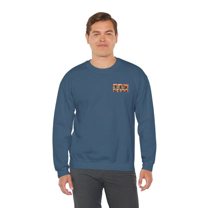 Funky Snake Unisex Crewneck Sweatshirt, Cozy Apparel, Unique Gift, Snake Art, Relaxed Style, Perfect for Casual Outings