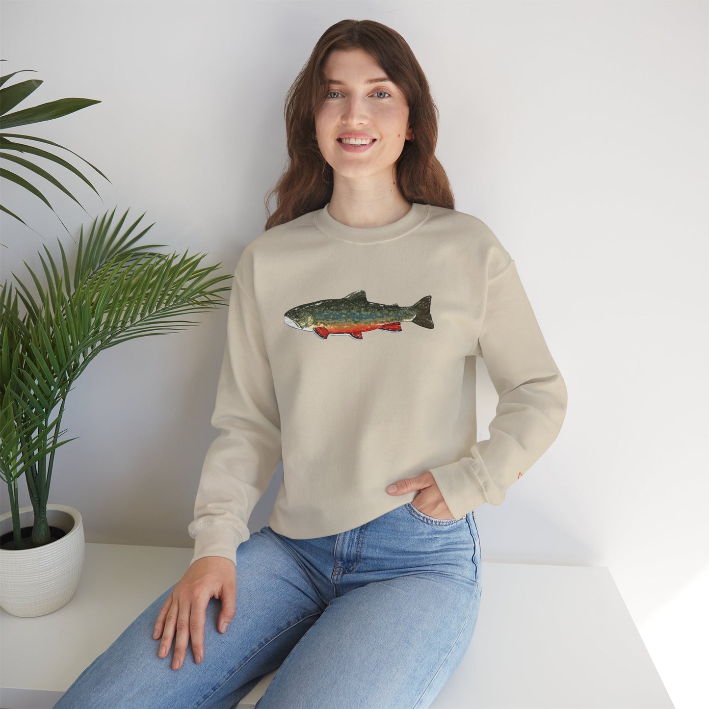 Fishing Vibes Crewneck Sweatshirt | Perfect for Outdoor Lovers, Fishing Gifts, Casual Wear, Eco-Friendly Apparel