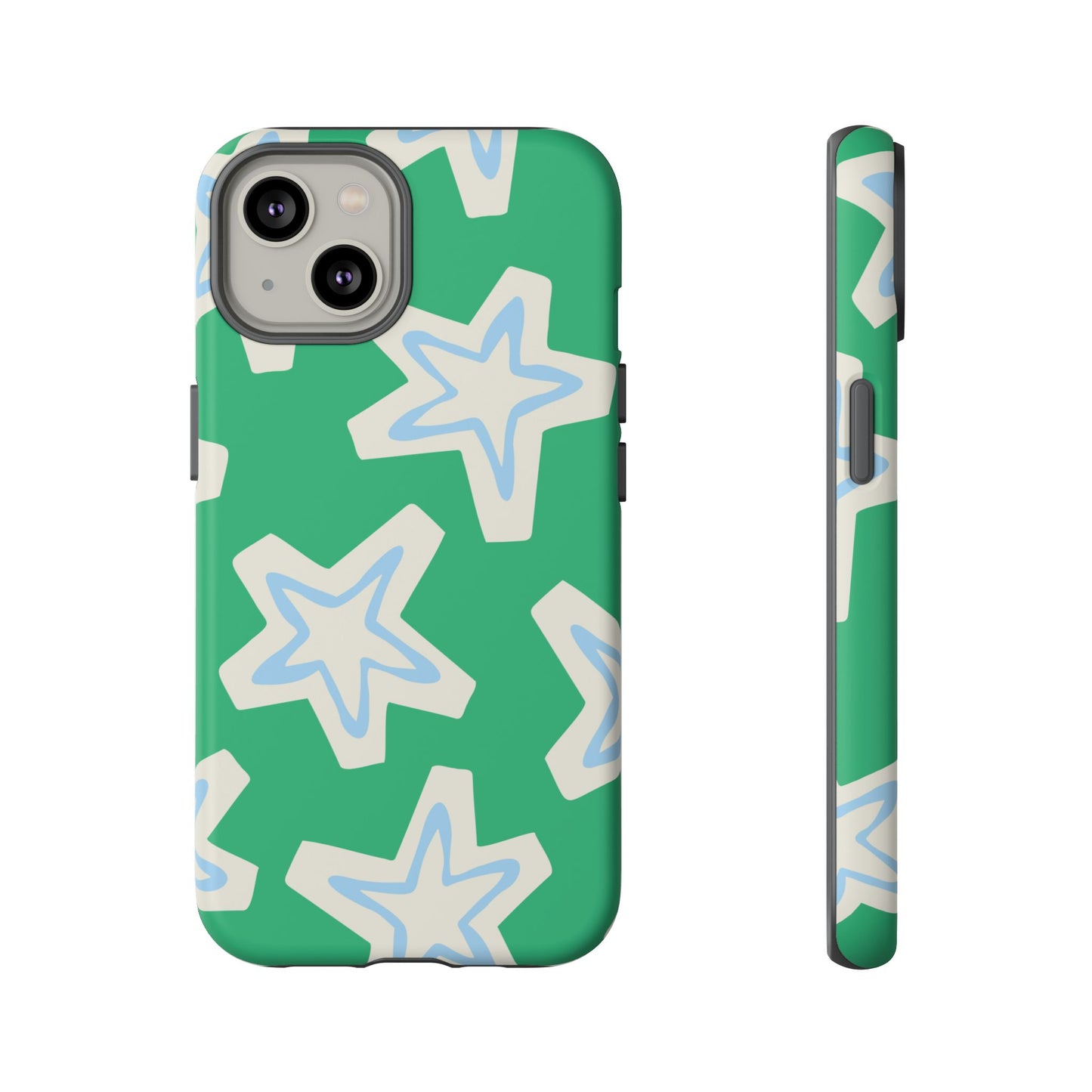 Retro Star Pattern Phone Case | Tough Cases, Colorful Cover for Phones, Phone Accessories, Gift for Her, Trendy Cases