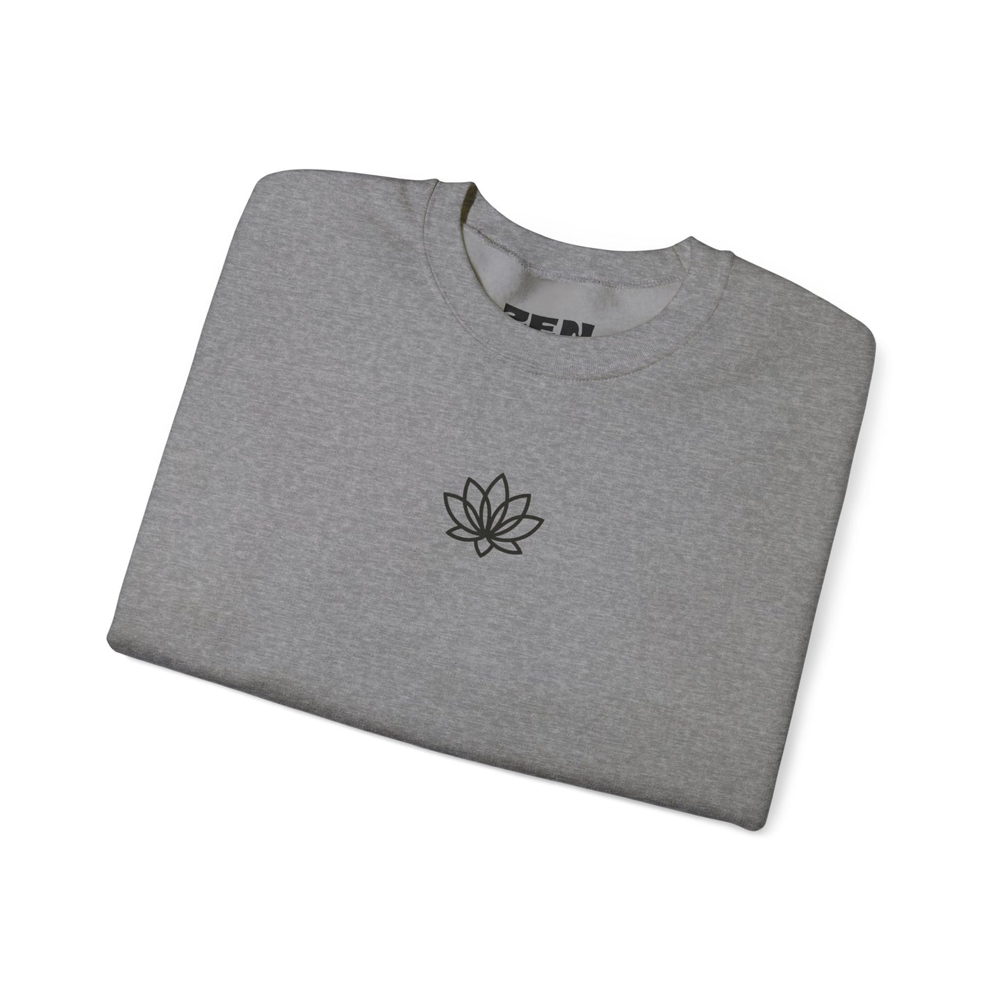 Lotus Blossom Unisex Sweatshirt - Cozy Floral Crewneck, Casual Wear, Gift for Her, Yoga Apparel, Relaxed Style, Perfect for Fall, Autumn Crewneck, Gift for Her, Gift for Him